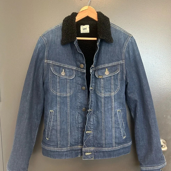 Lee Storm Rider vintage amazing black Sherpa insulated perfect women’s M mint!! - Picture 11 of 12